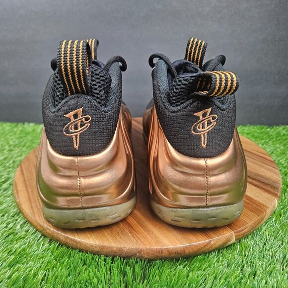 Nike Air Foamposite One Shoes Mens Size 10.5 Black Copper Basketball Sneakers main image 6